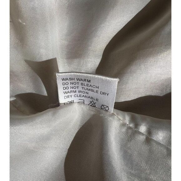 Authentic Vintage BURBERRY Beige Nova Check Wool Hooded Peacoat Size L - Picture 13 of 16